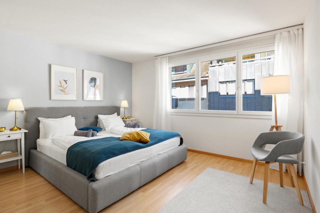 Bright, Central & Modern Apartment Lucerne Ngoại thất bức ảnh